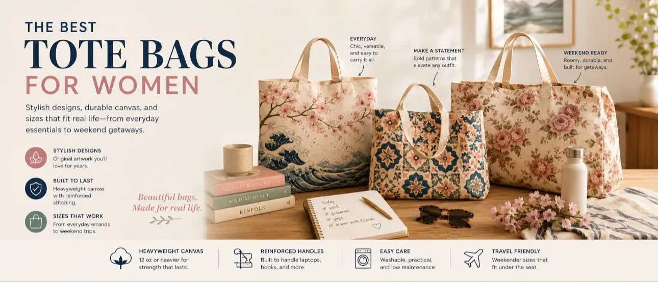 The Best Tote Bags for Women: Stylish, Everyday, and Actually Unique