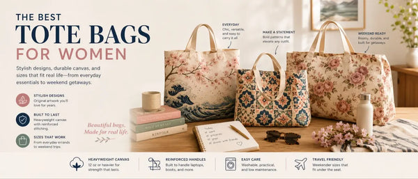 The Best Tote Bags for Women: Stylish, Everyday, and Actually Unique