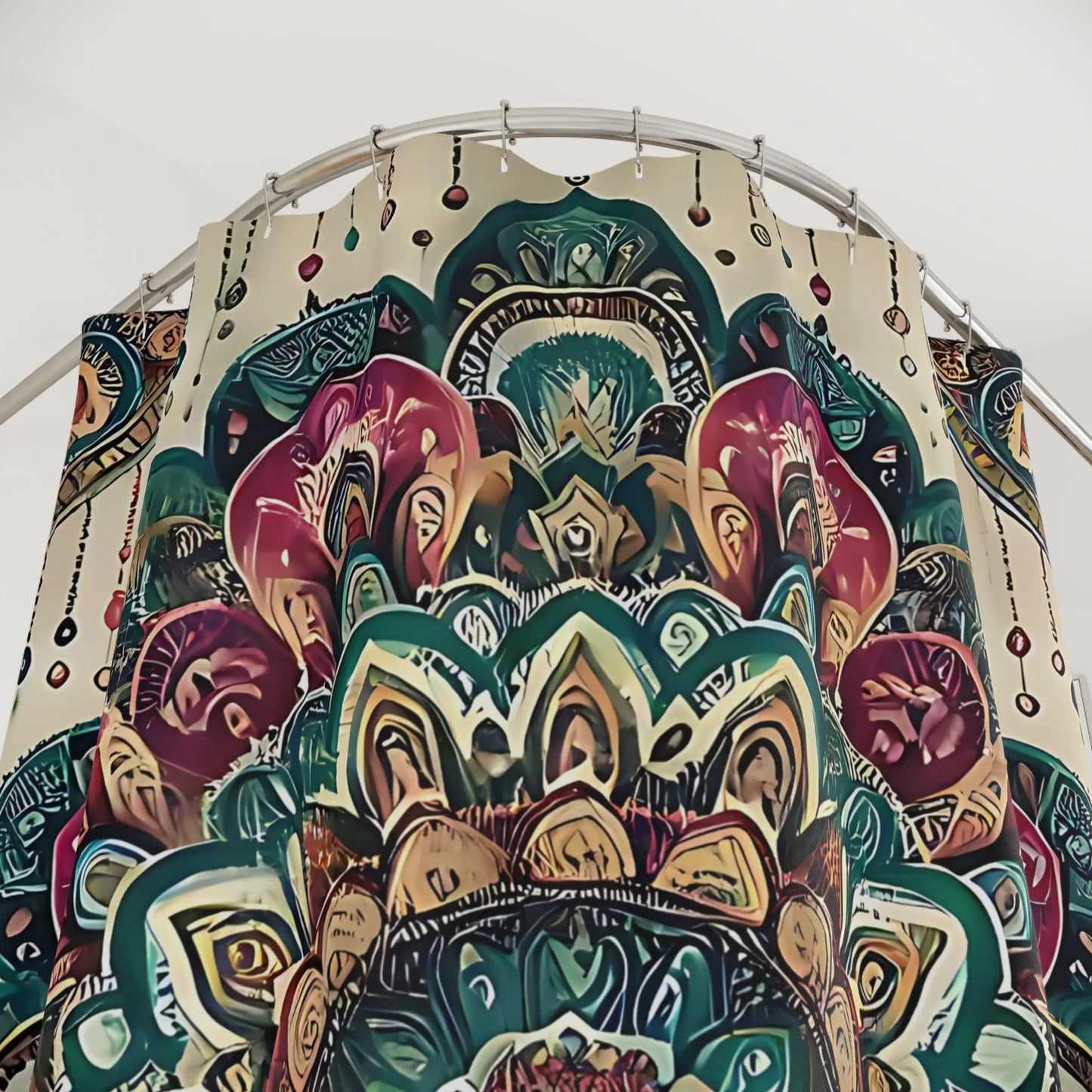 Bohemian Mandala Shower Curtain