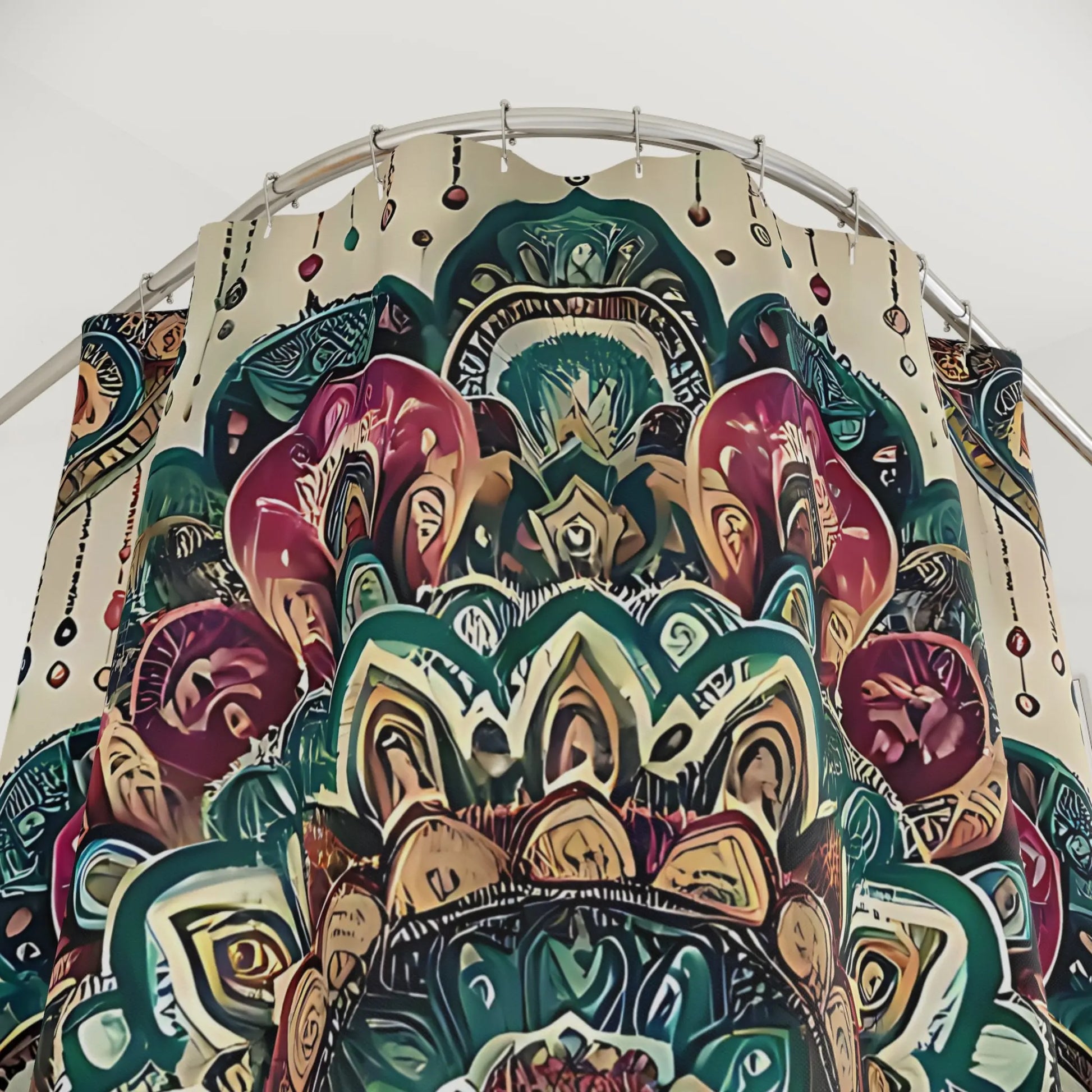 Bohemian Mandala Shower Curtain