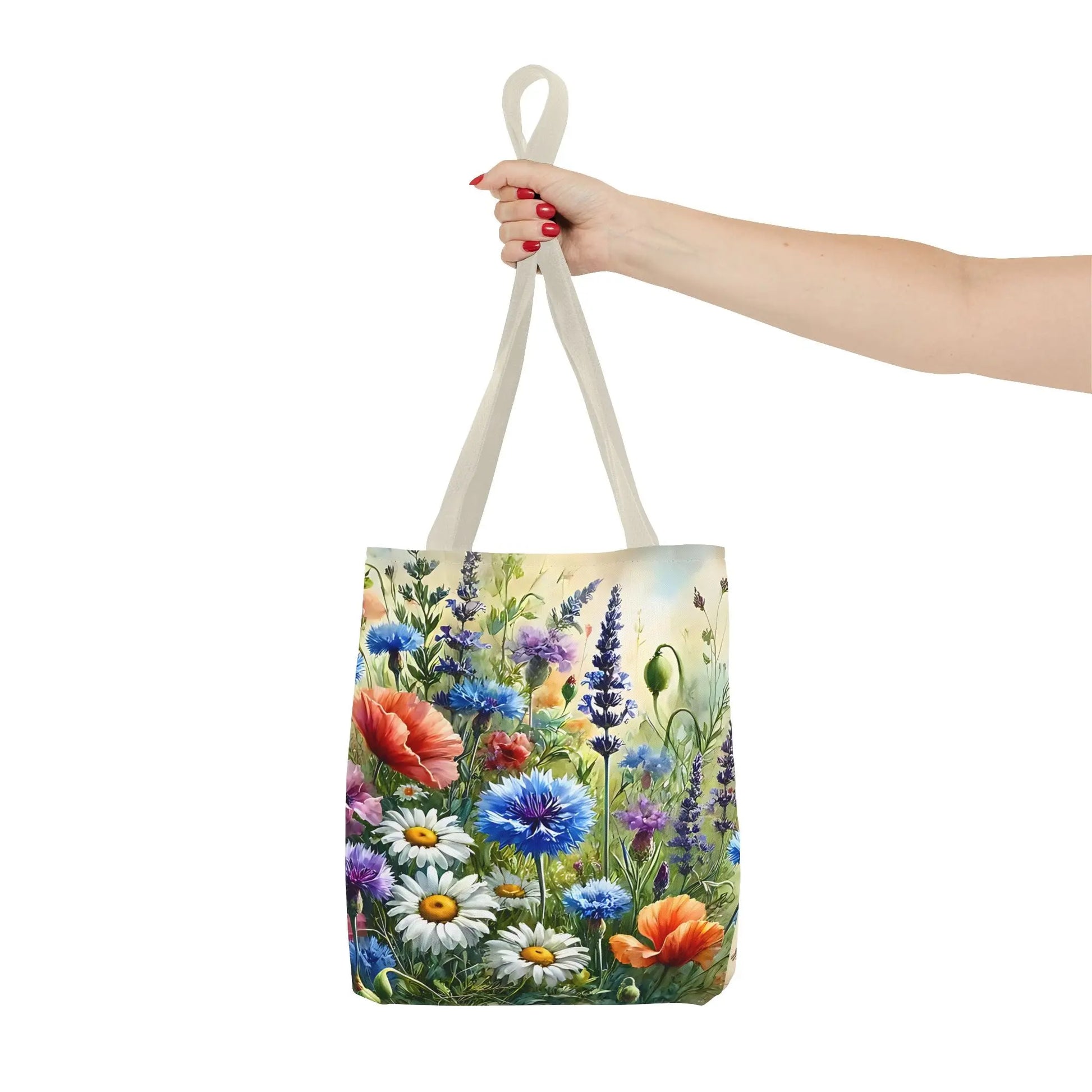 Vibrant Floral Tote Bag