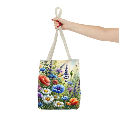 Vibrant Floral Tote Bag