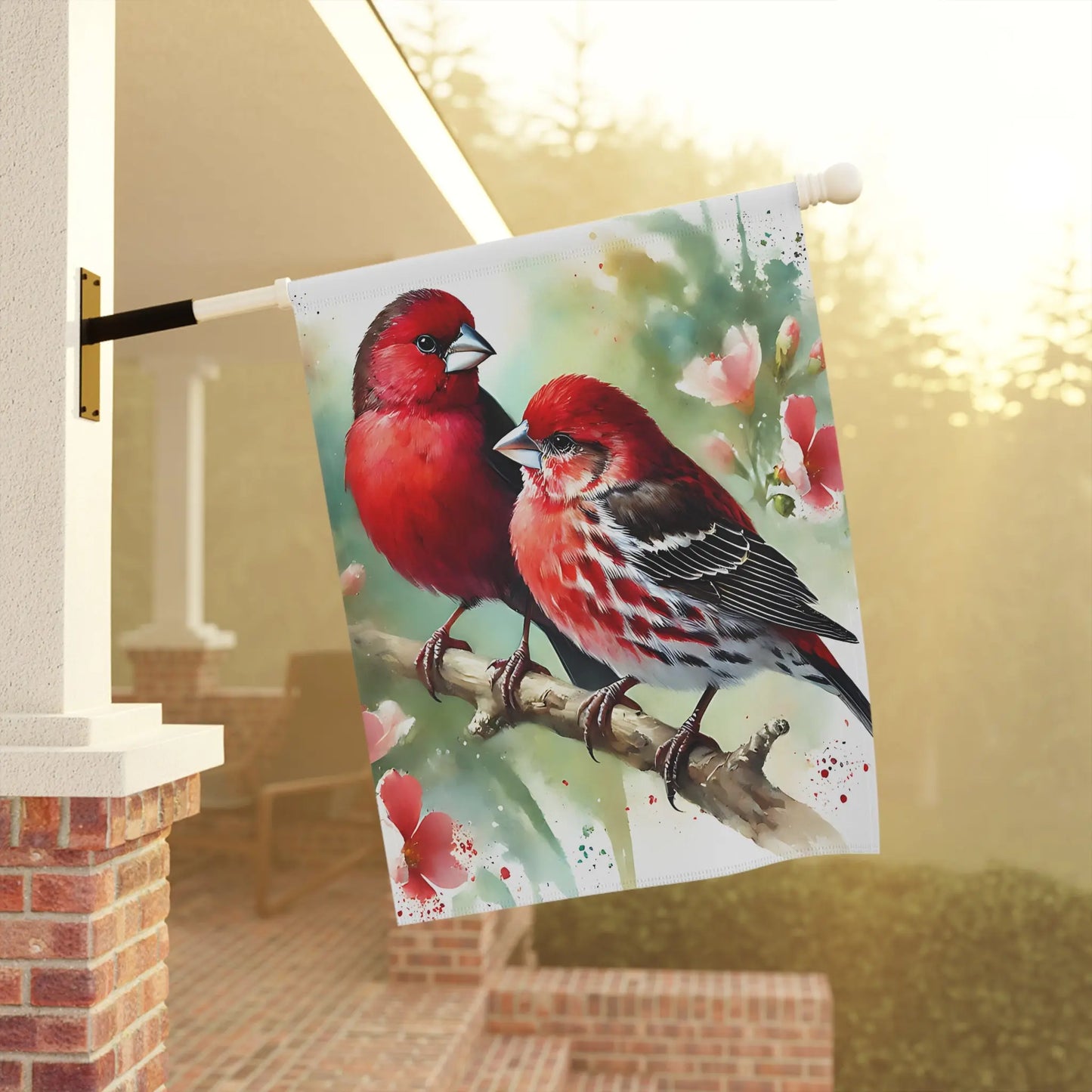 Garden Birds Flag
