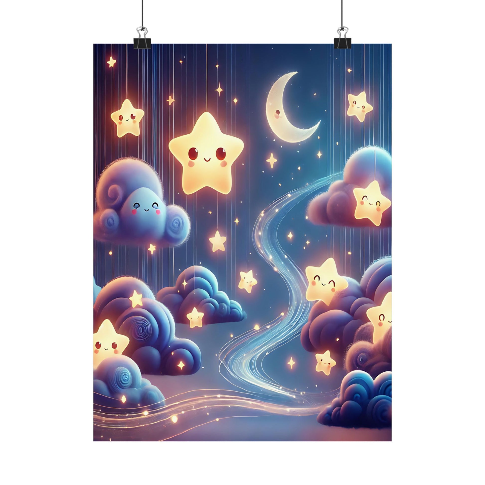 Dreamy Sky Matte Vertical Posters