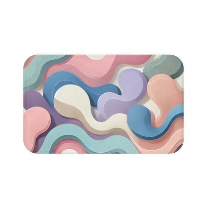 Pastel Colored Bath Mat