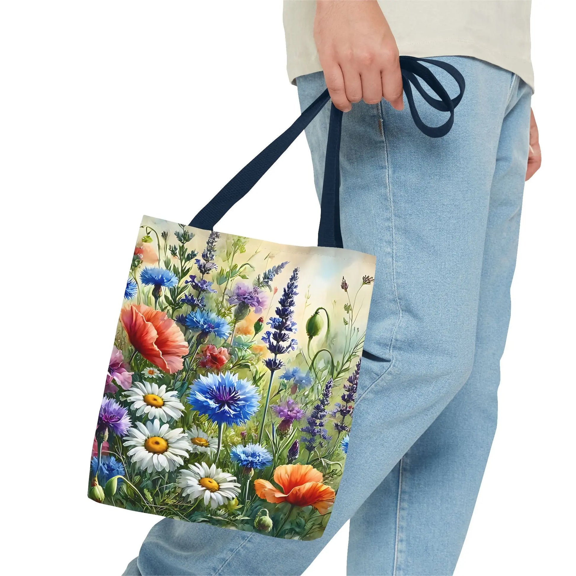 Vibrant Floral Tote Bag