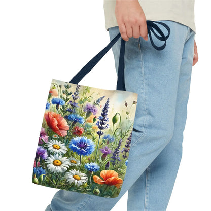 Vibrant Floral Tote Bag