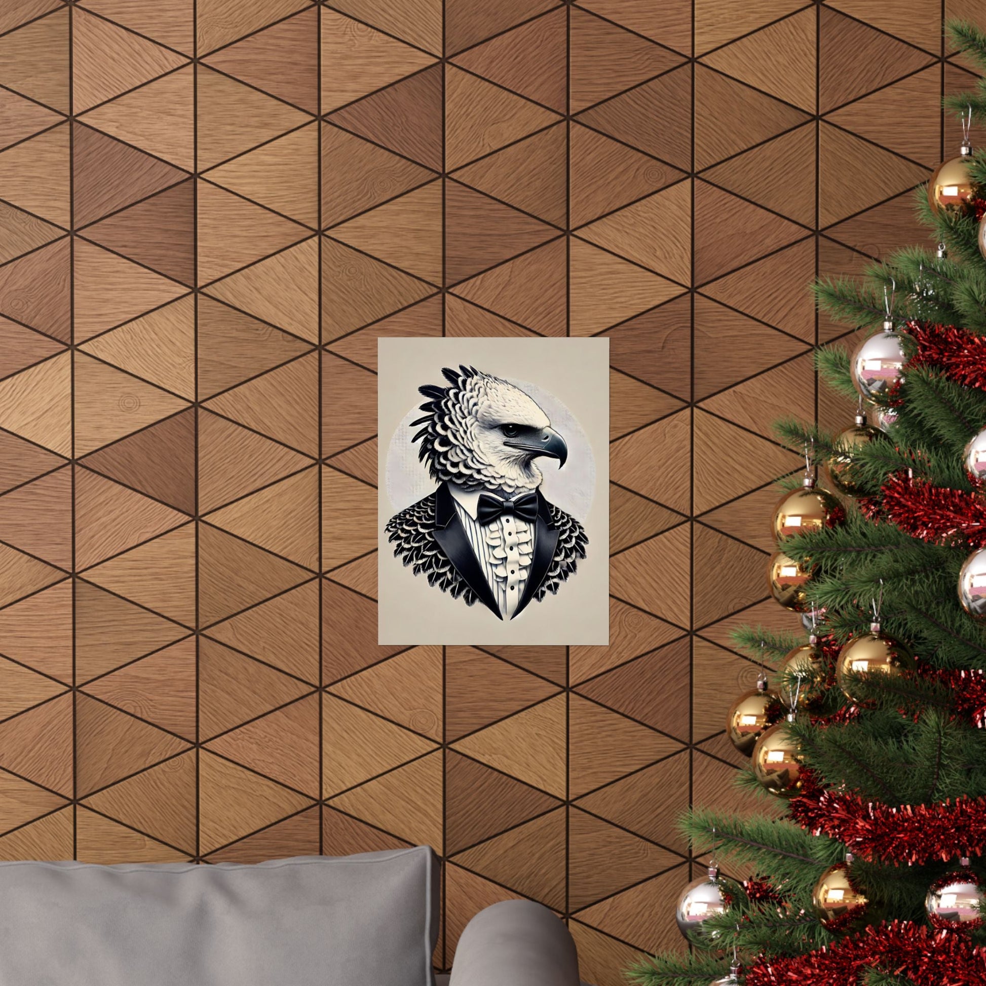 Elegant Harpy Eagle Poster