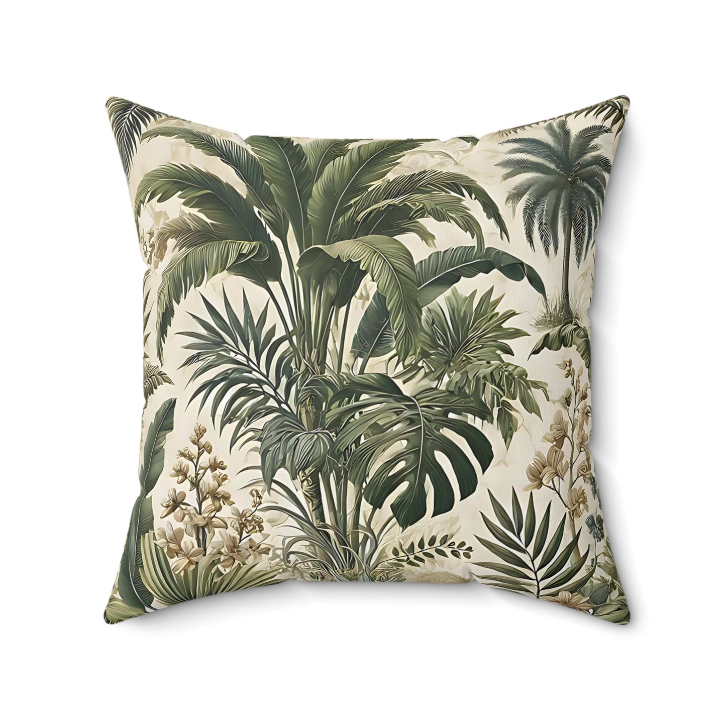Tropical Oasis Square Pillow