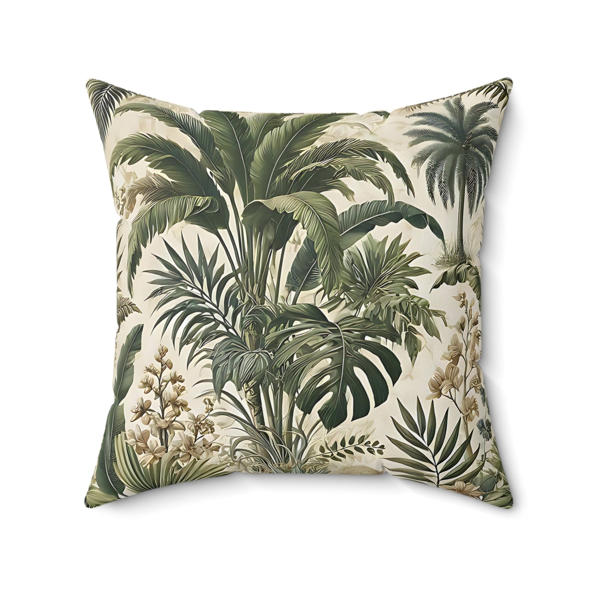 Tropical Oasis Square Pillow