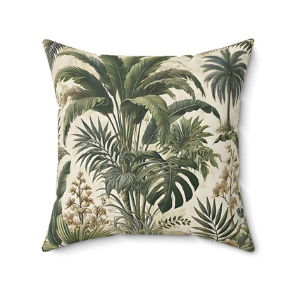 Tropical Oasis Square Pillow