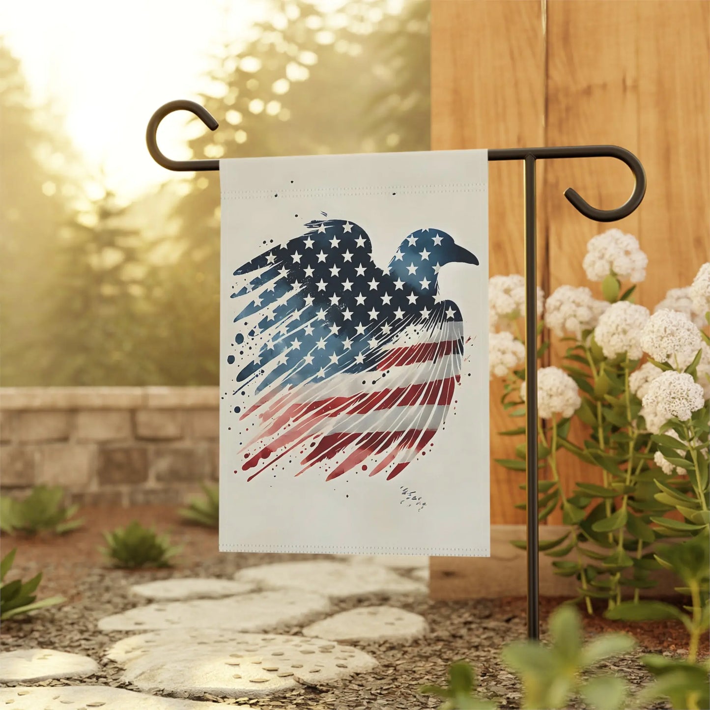 Patriotic Garden Banner