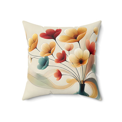 Floral Decorative Pillow