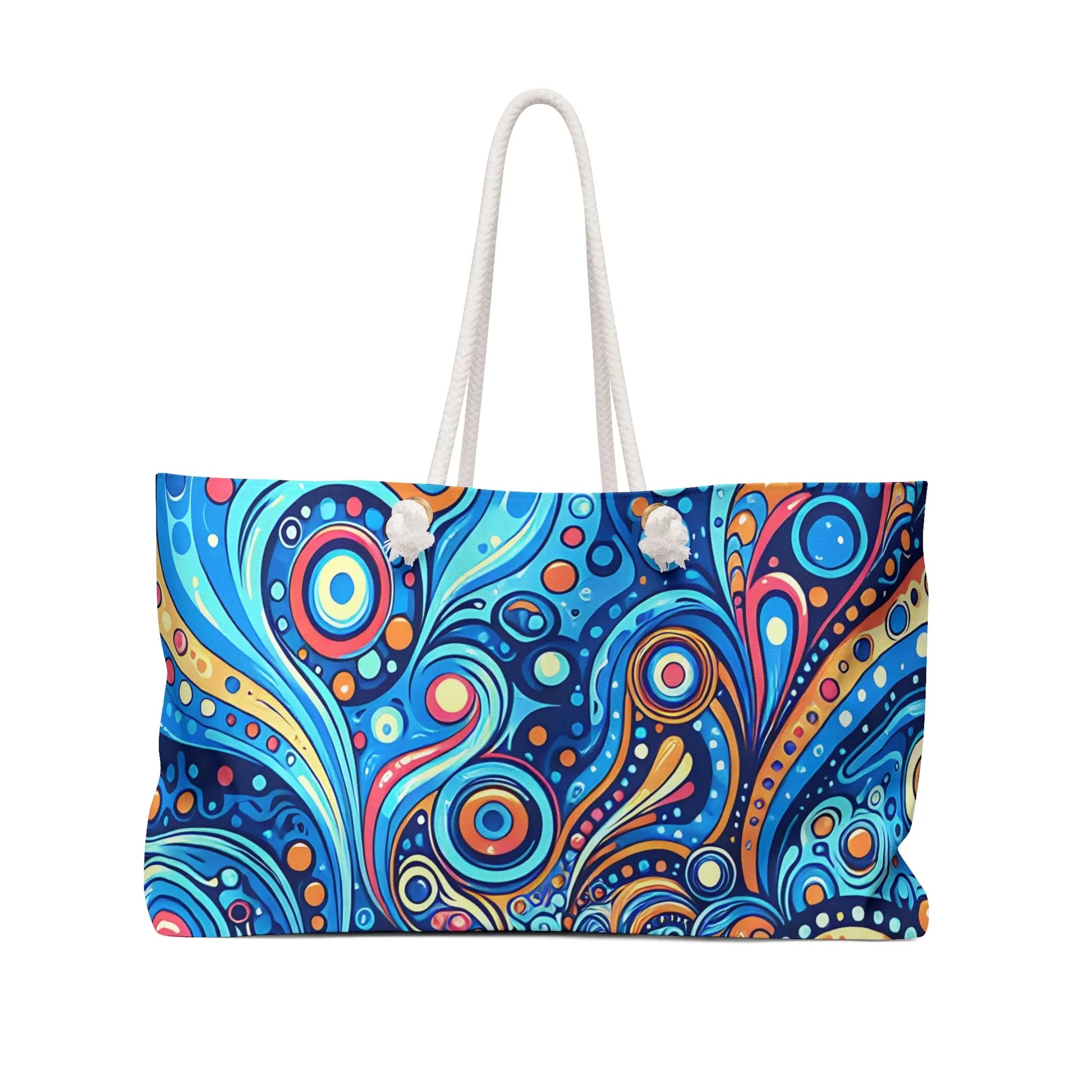 Vibrant Swirl Weekender Bag