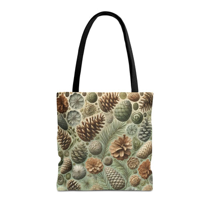 Farmhouse Pine Cone Tote Bag