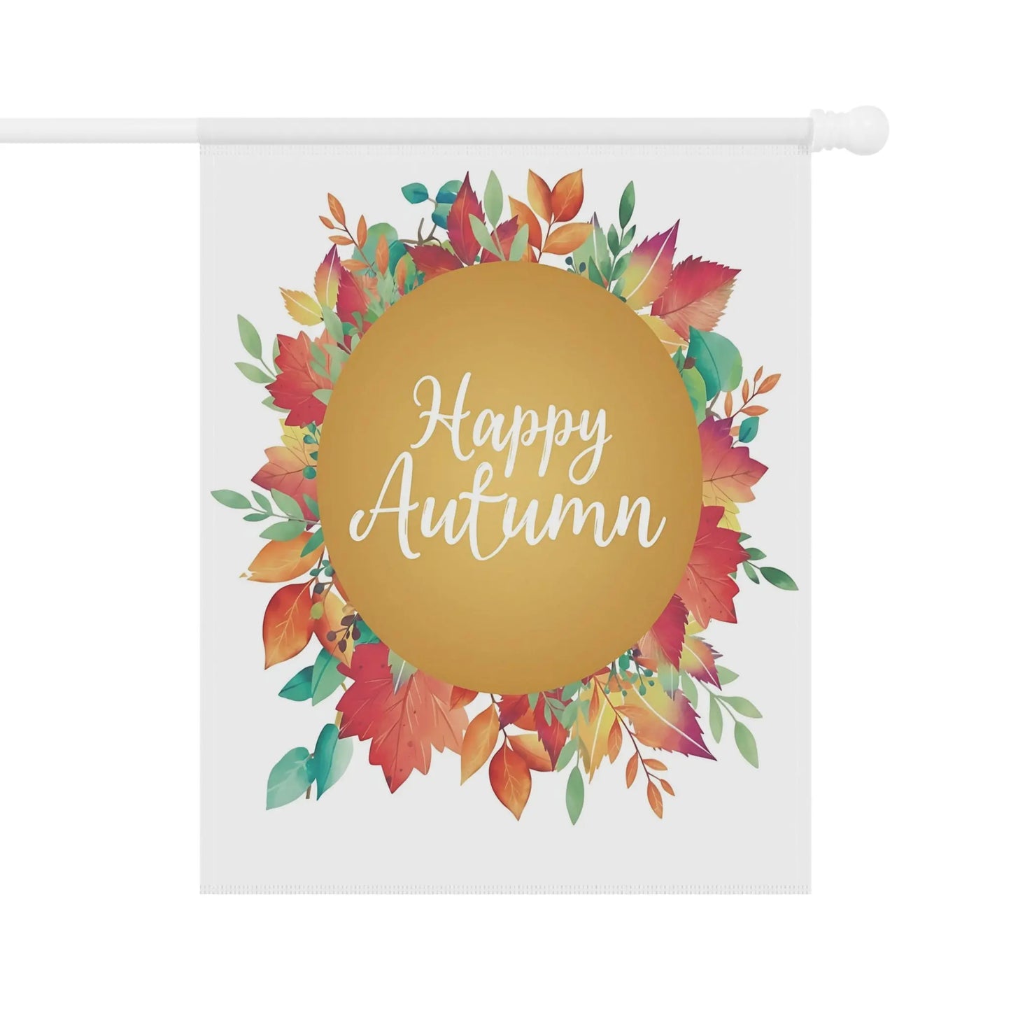 Happy Autumn Garden Banner