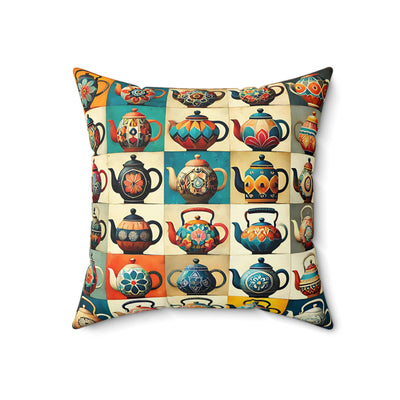 Teapots Pillow