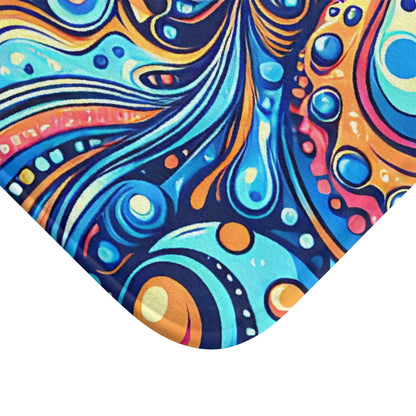 Colorful Bohemian Bath Mat