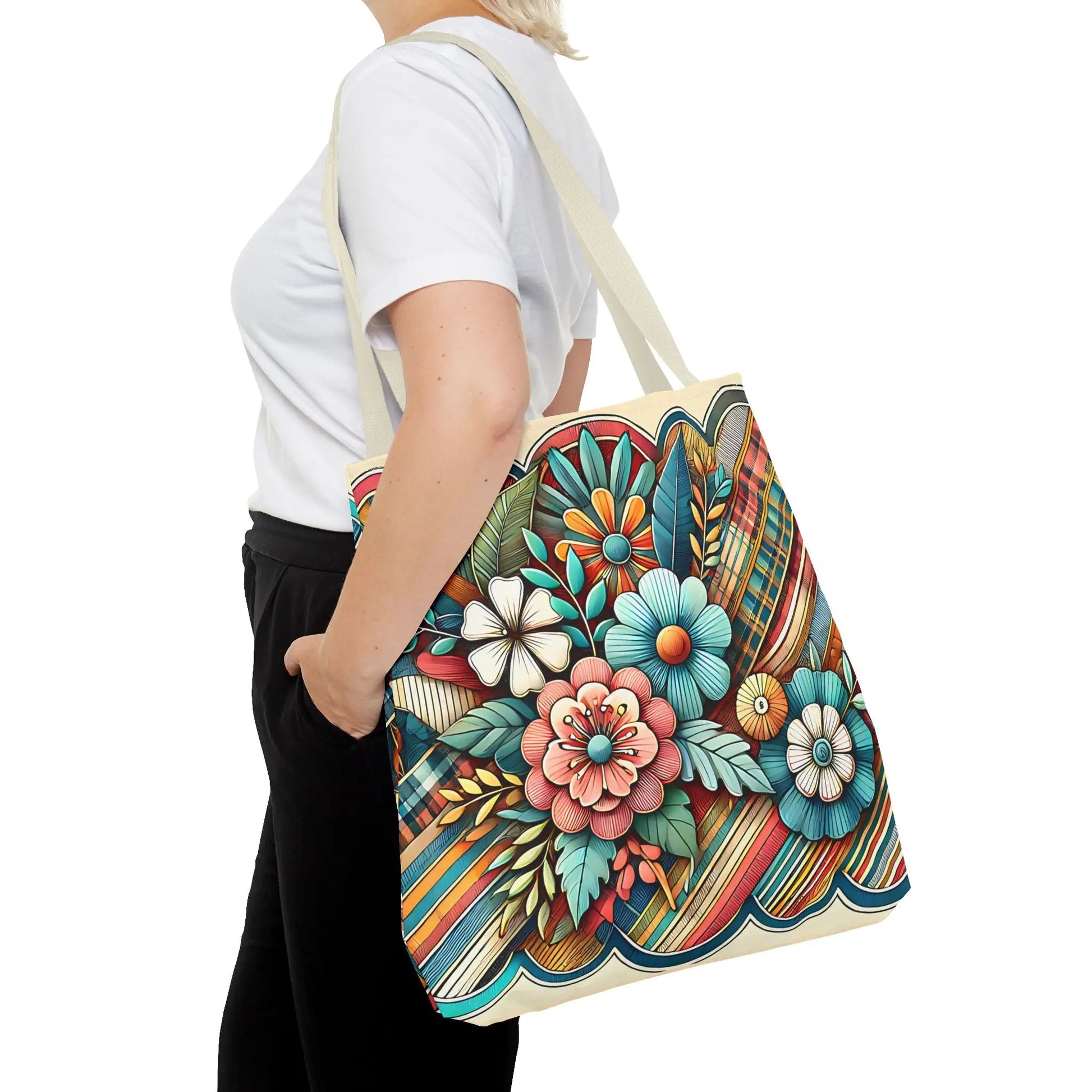 Vintage Style Tote Bag