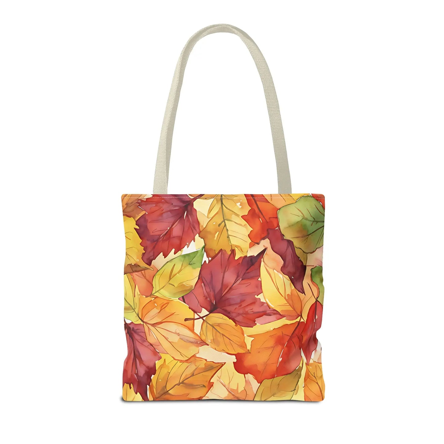 Autumn Watercolor Leaves Tote Bag