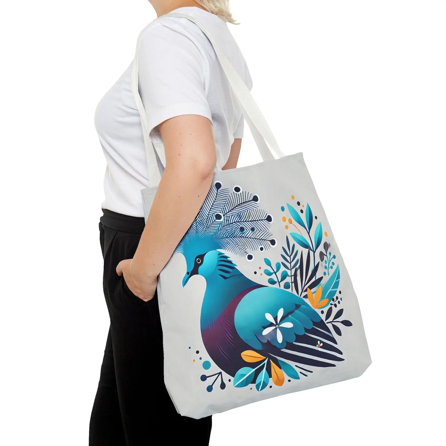Crowned Pigeon Tote Bag