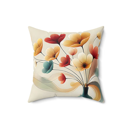 Floral Decorative Pillow