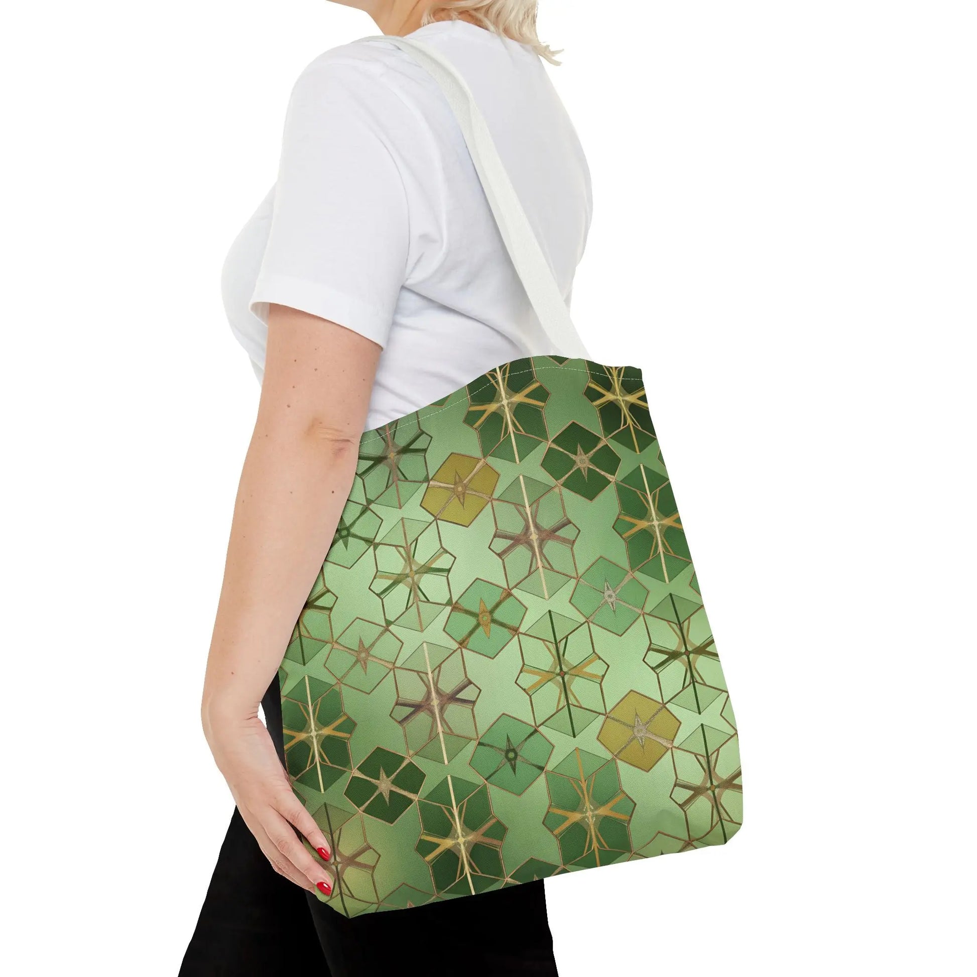 Geometric Moroccan Tile Tote Bag