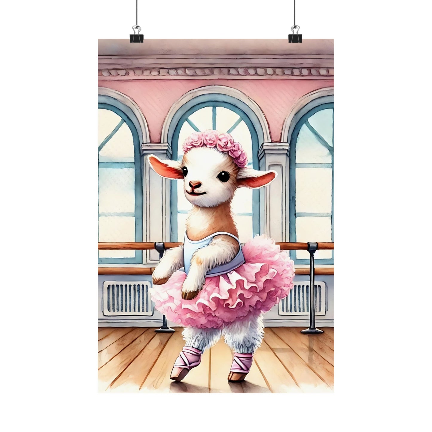 Ballet Lamb Vertical Poster