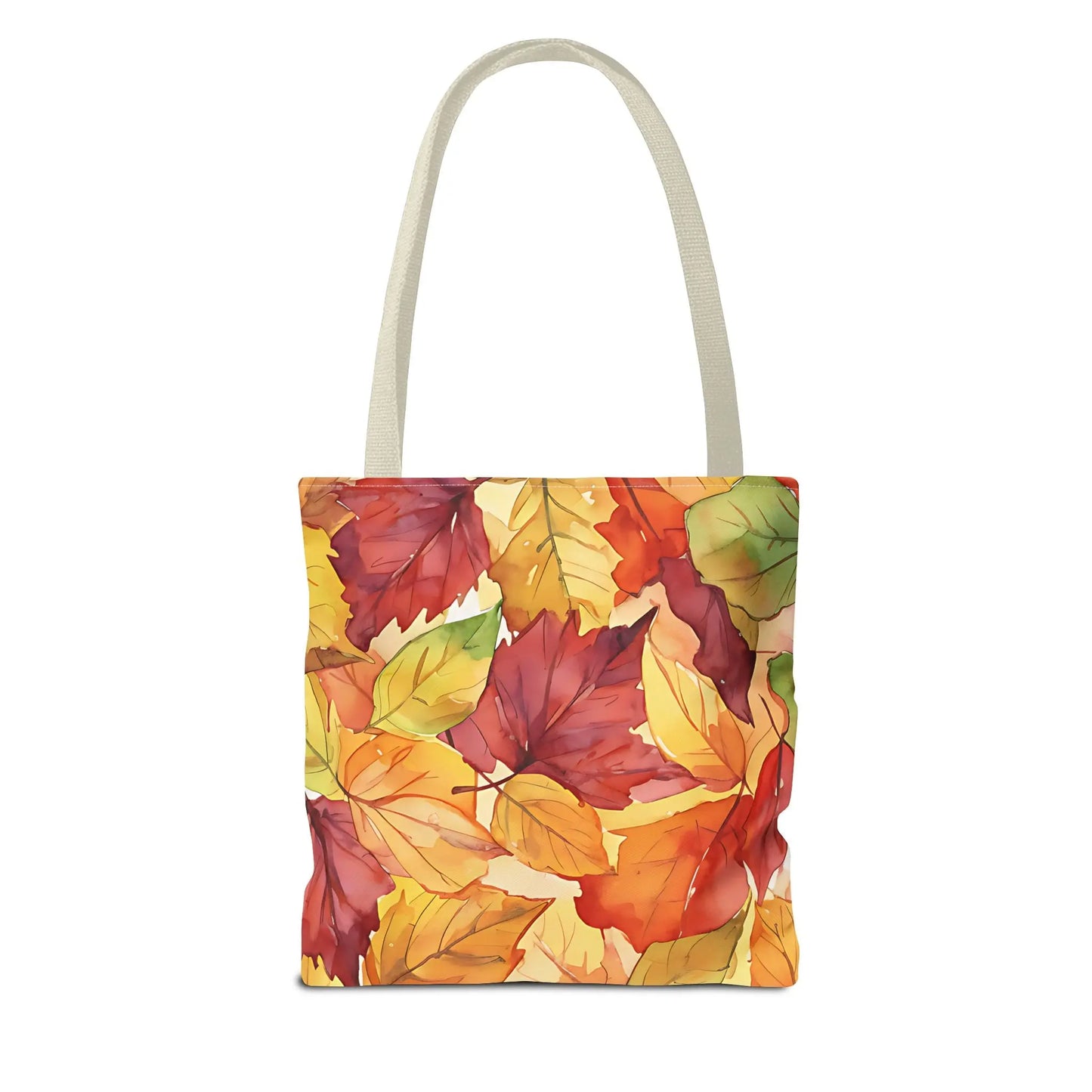 Autumn Watercolor Leaves Tote Bag