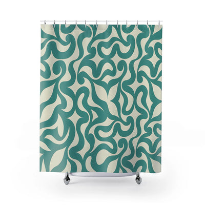 Bohemian Waves Shower Curtain