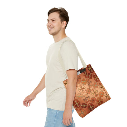 Geometric Moroccan Tile Tote