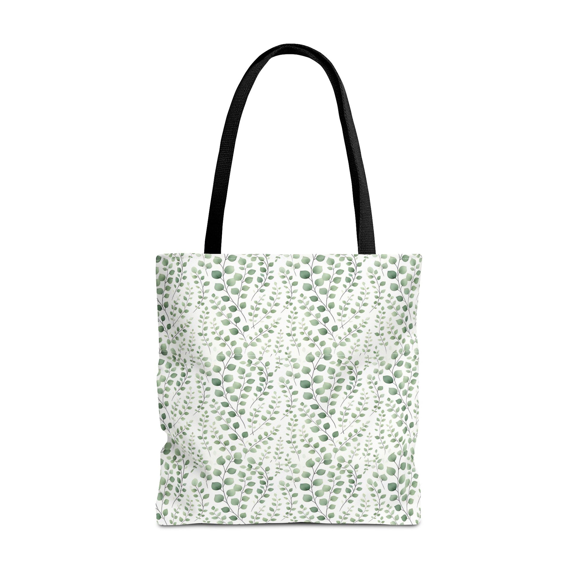 Watercolor Eucalyptus Pattern Tote Bag