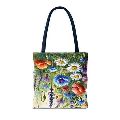 Vibrant Floral Tote Bag