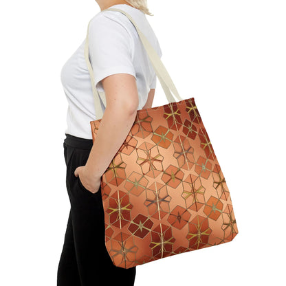 Geometric Moroccan Tile Tote
