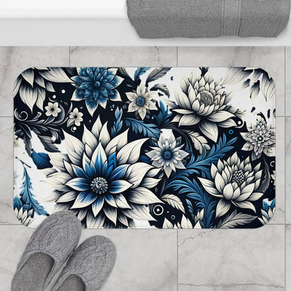 Floral Elegance Bath Mat