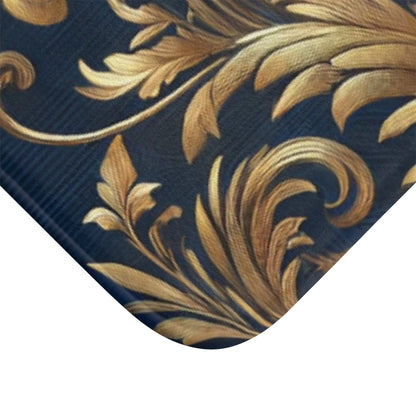 Elegant Floral Bath Mat