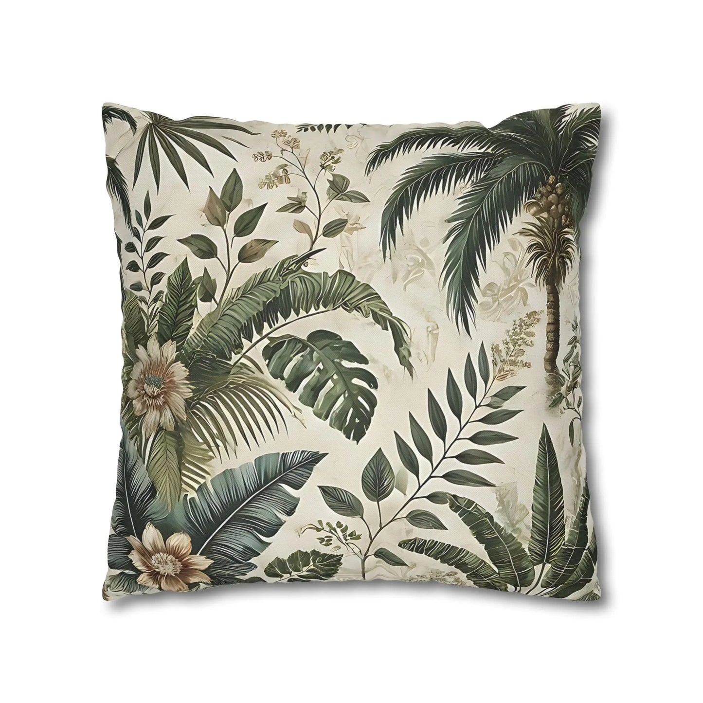 Tropical Floral Pillowcase