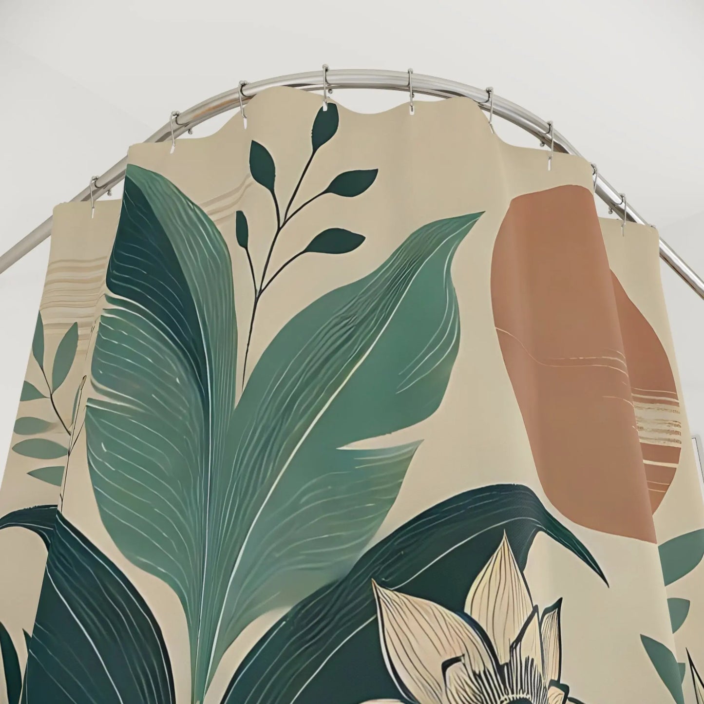 Stylish Botanical Shower Curtain