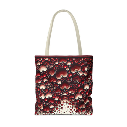 Cherry Hearts Tote Bag