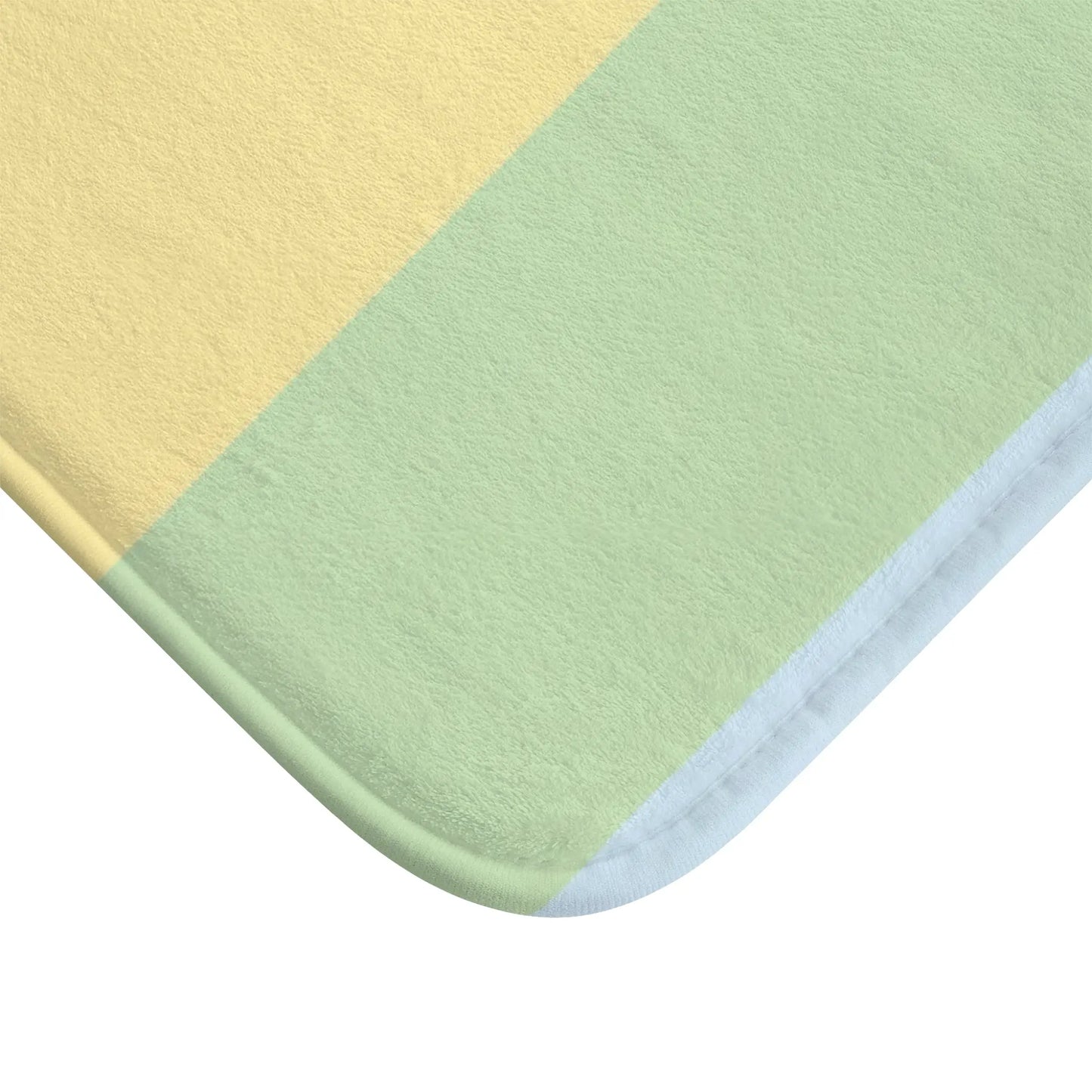 Pastel Striped Bath Mat