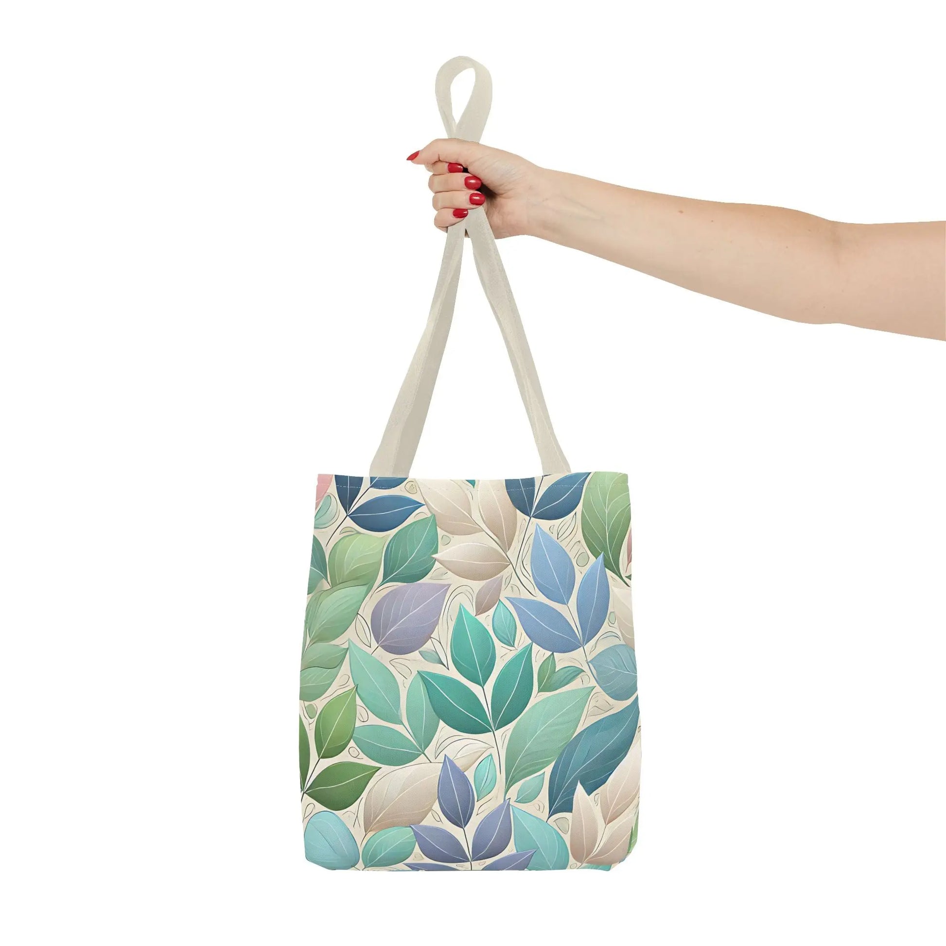 Pastel Leaf Tote Bag