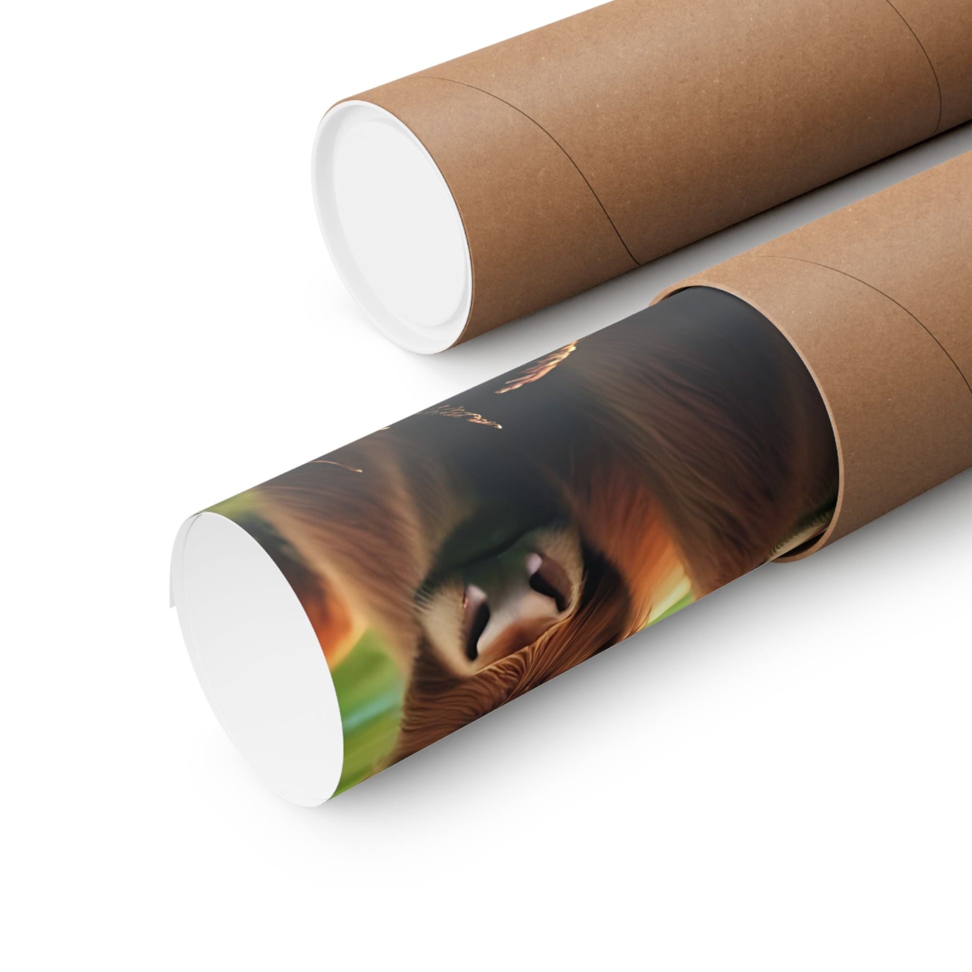 Highland Cow Matte Vertical Posters