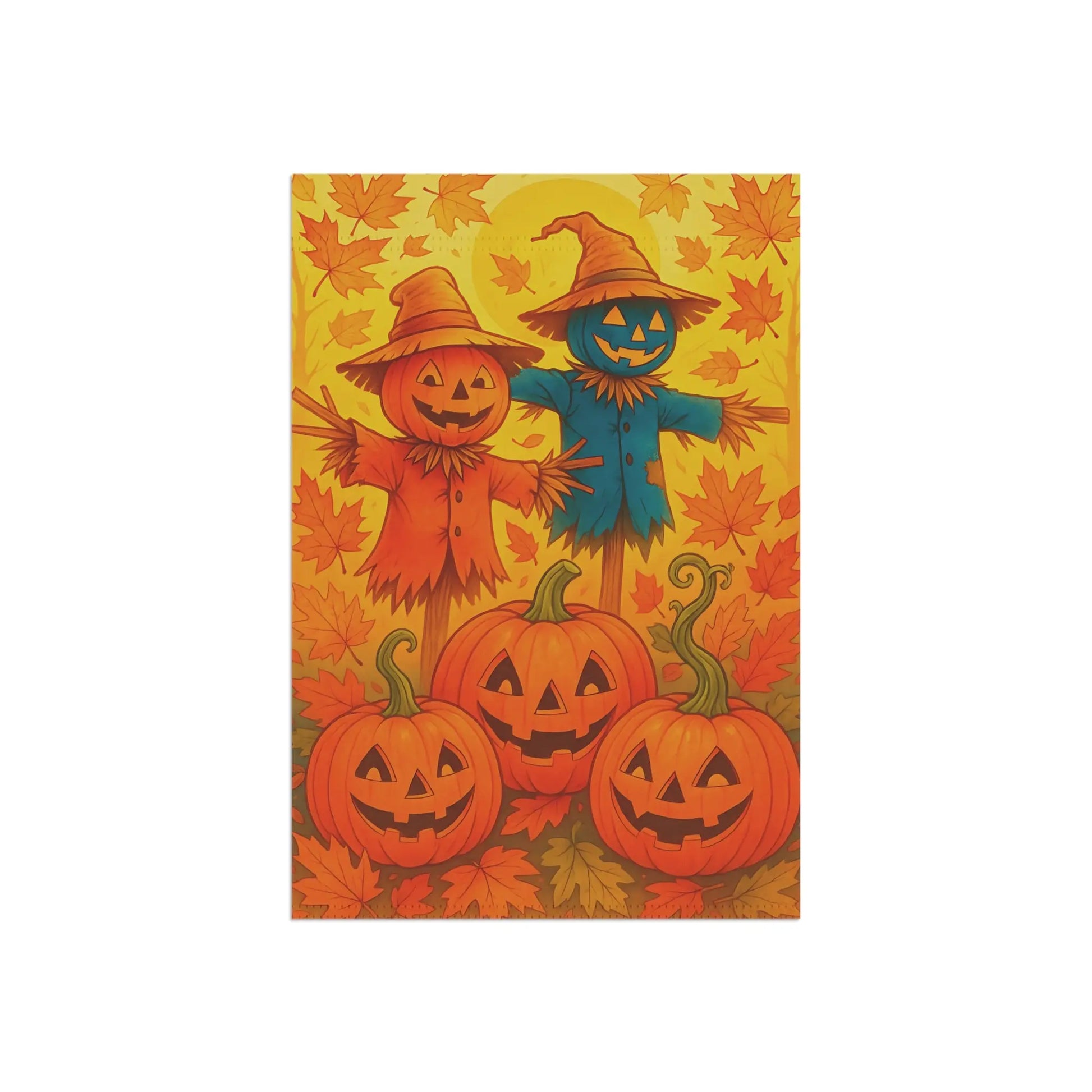 Autumn Halloween Garden Flag