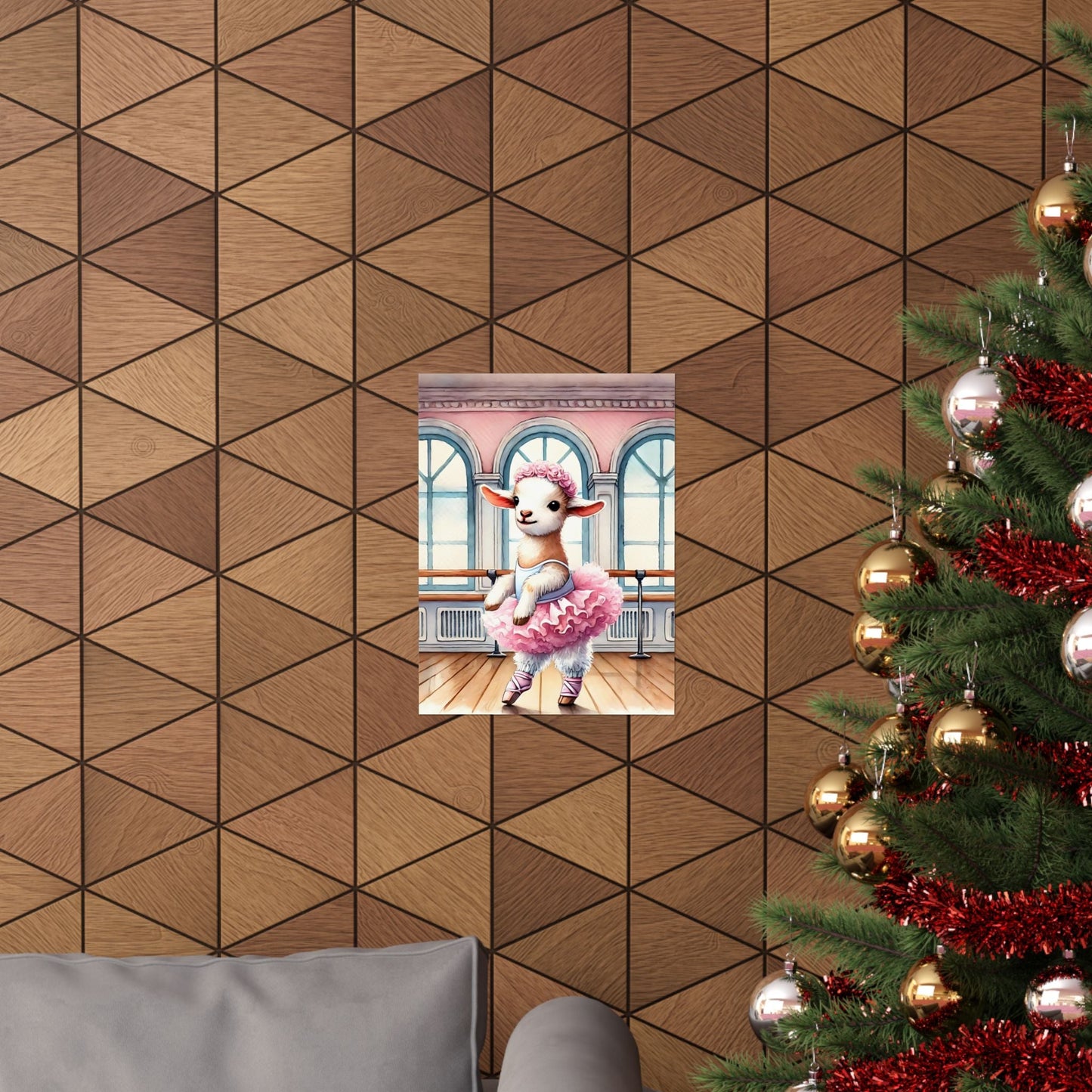 Ballet Lamb Vertical Poster