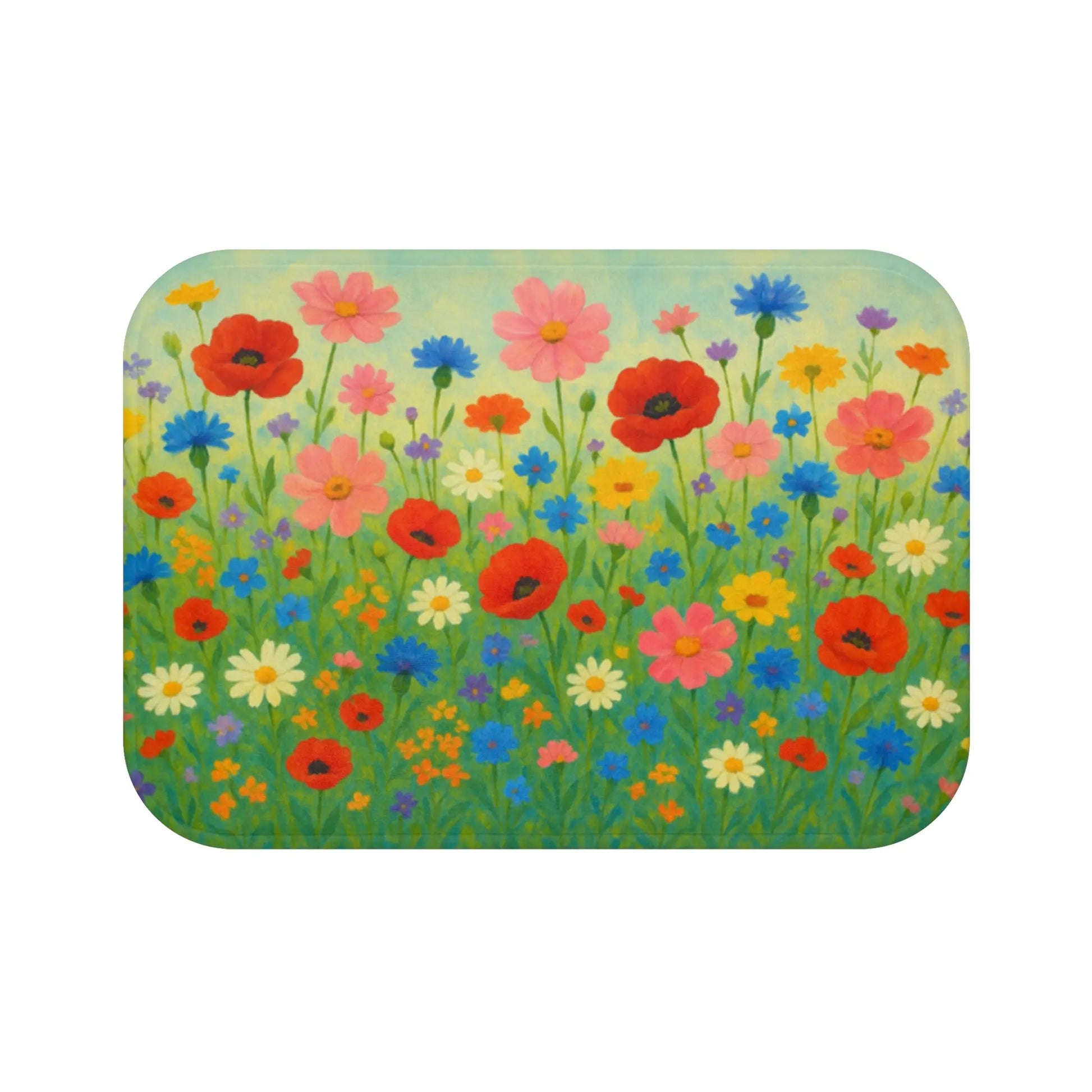 Floral Bath Mat