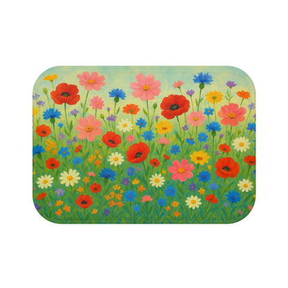 Floral Bath Mat