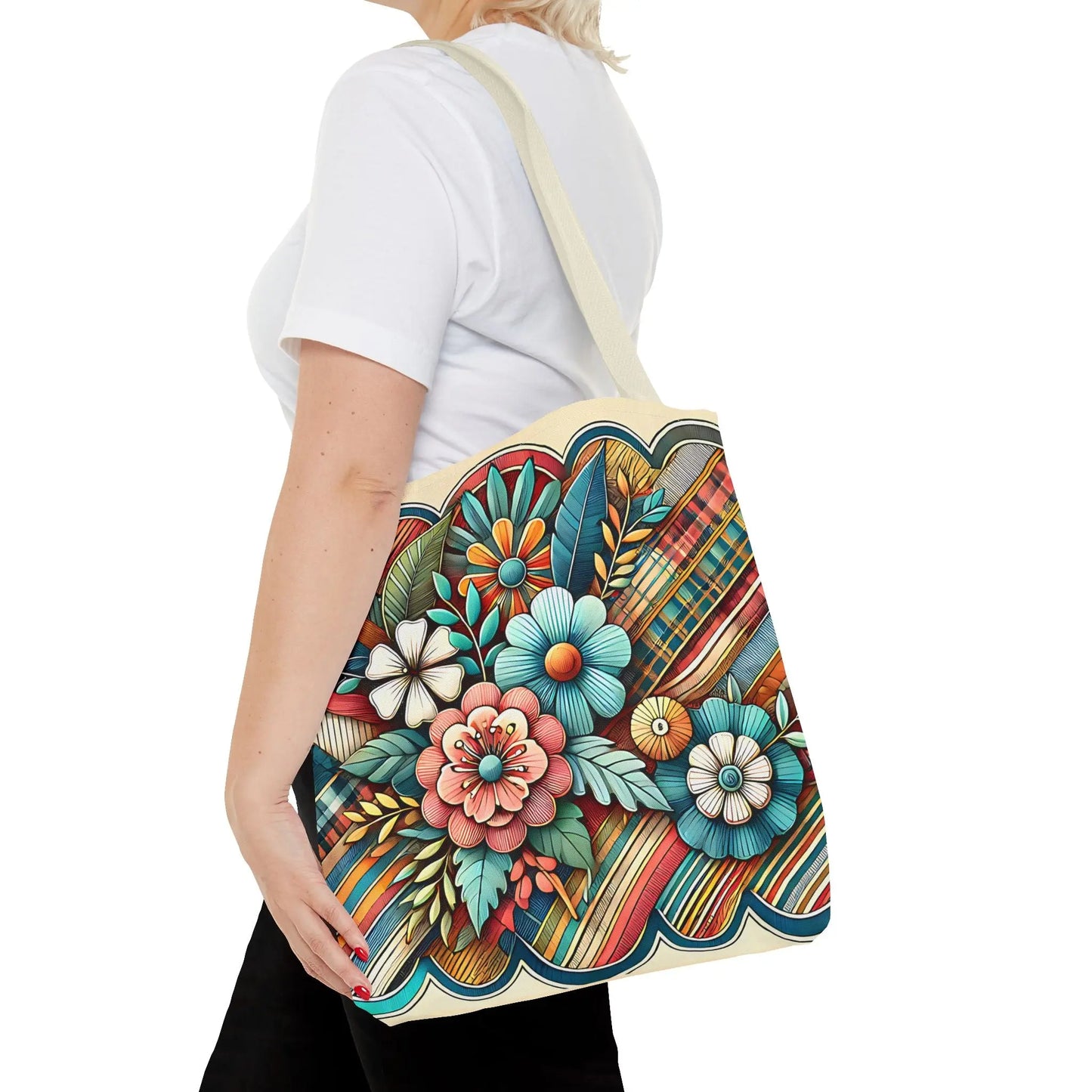 Vintage Style Tote Bag