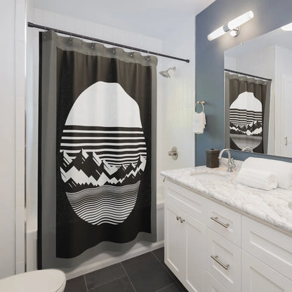 Mountain Vibes Shower Curtain