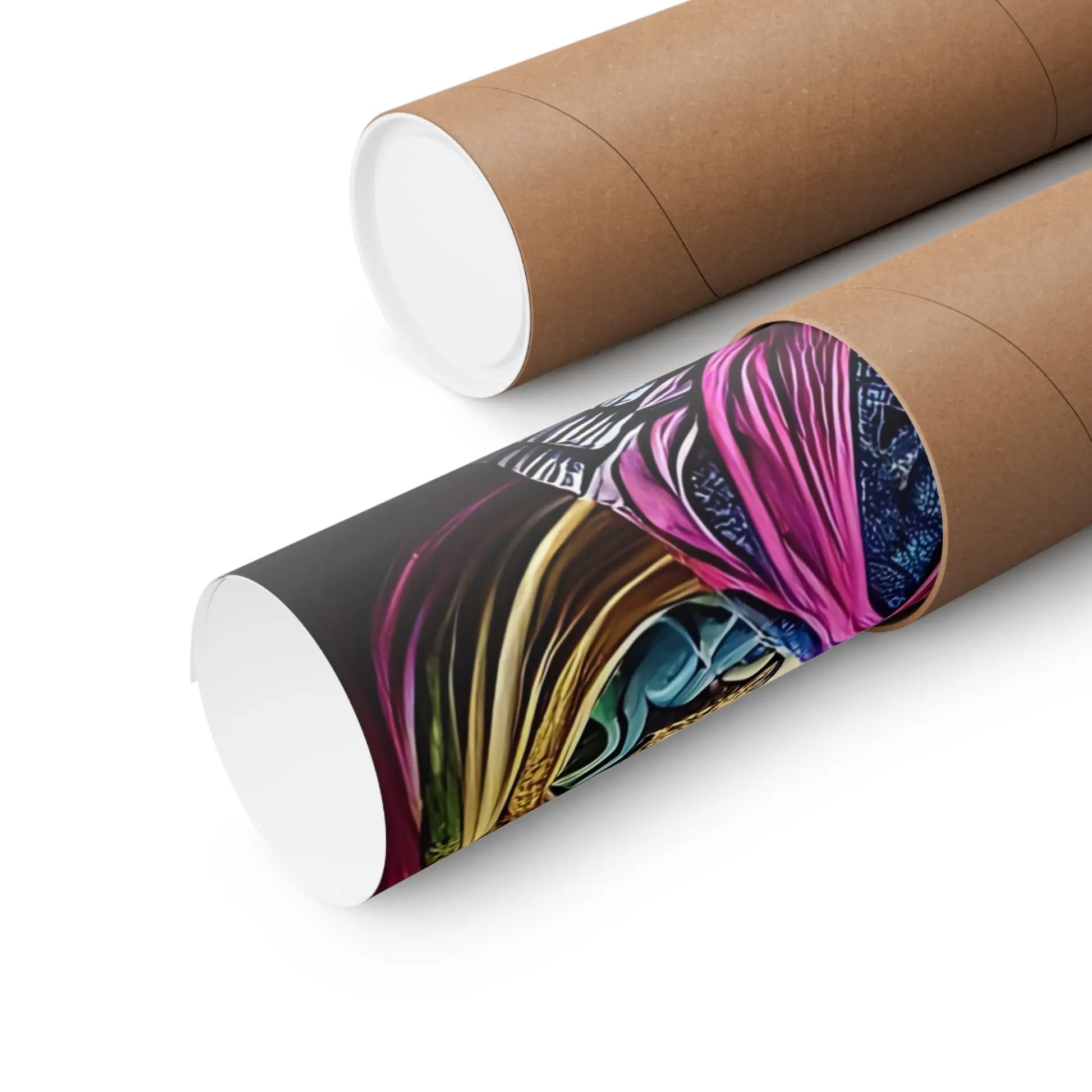 Colorful Gorilla Art Poster