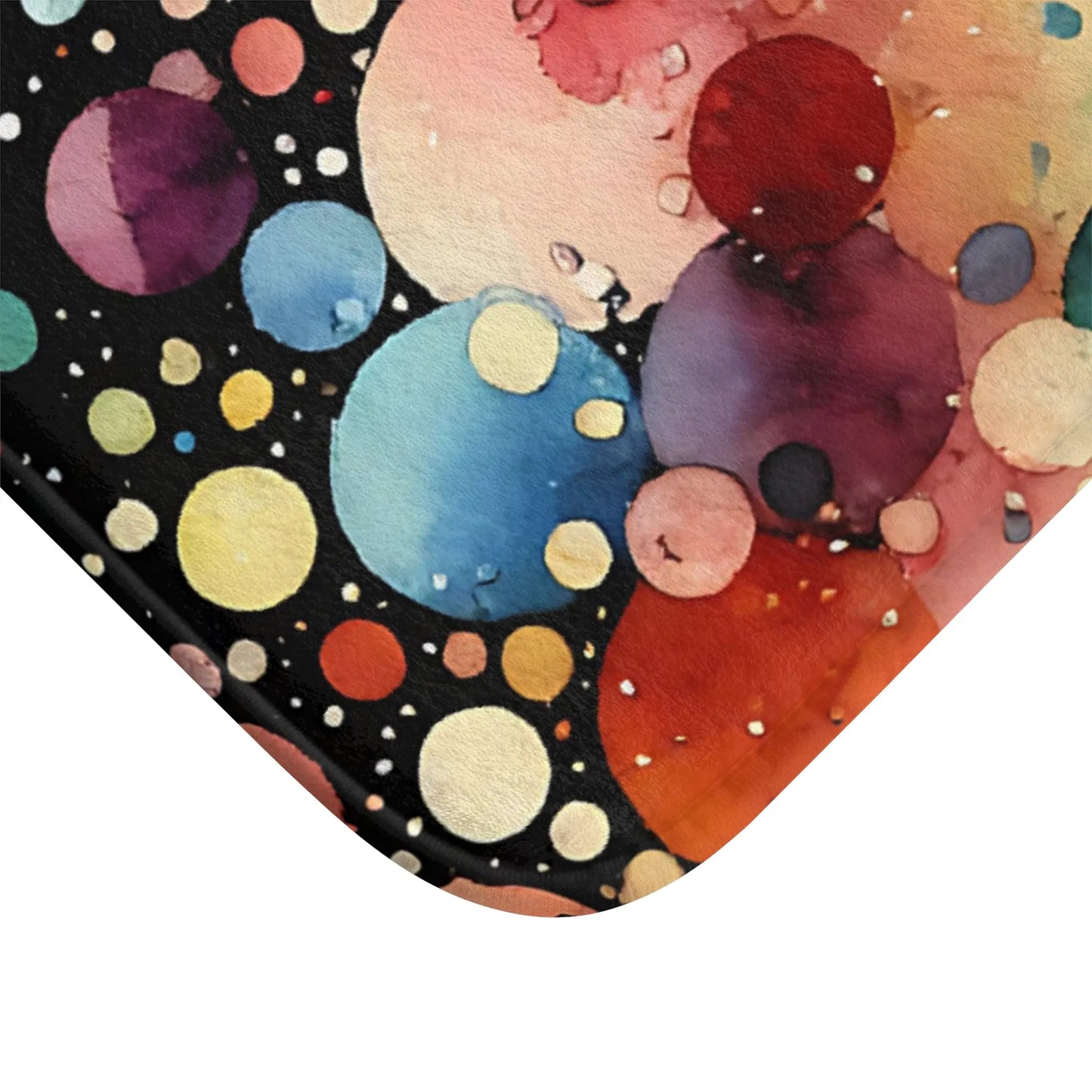 Colorful Cosmic Bath Mat